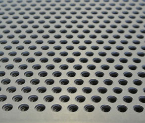 Round Hole Stainless Steel 321H Perforated Metal Sheet