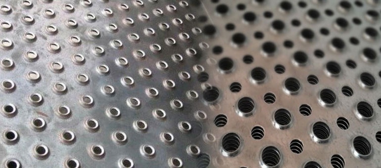 Dimpled Perforated Sheets