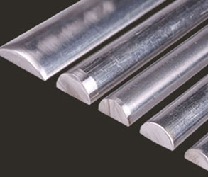 Stainless Steel 440C Half Round Bar