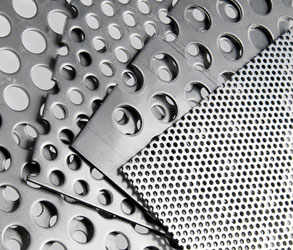 Stainless Steel 321H Perforated Plates