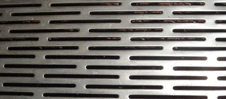 Stainless Steel Slotted Hole Perforated Sheets